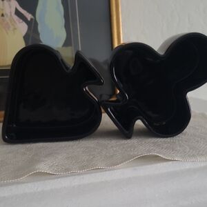 Club & Spade Ceramic Dishes